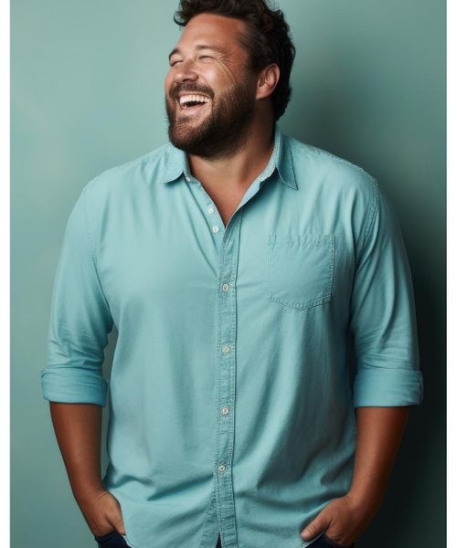 Happy patient – man smiling